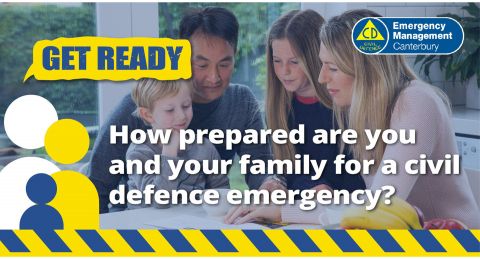 How prepared are you for a civil defence emergency?