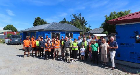 Friendship Lane project passes early milestone