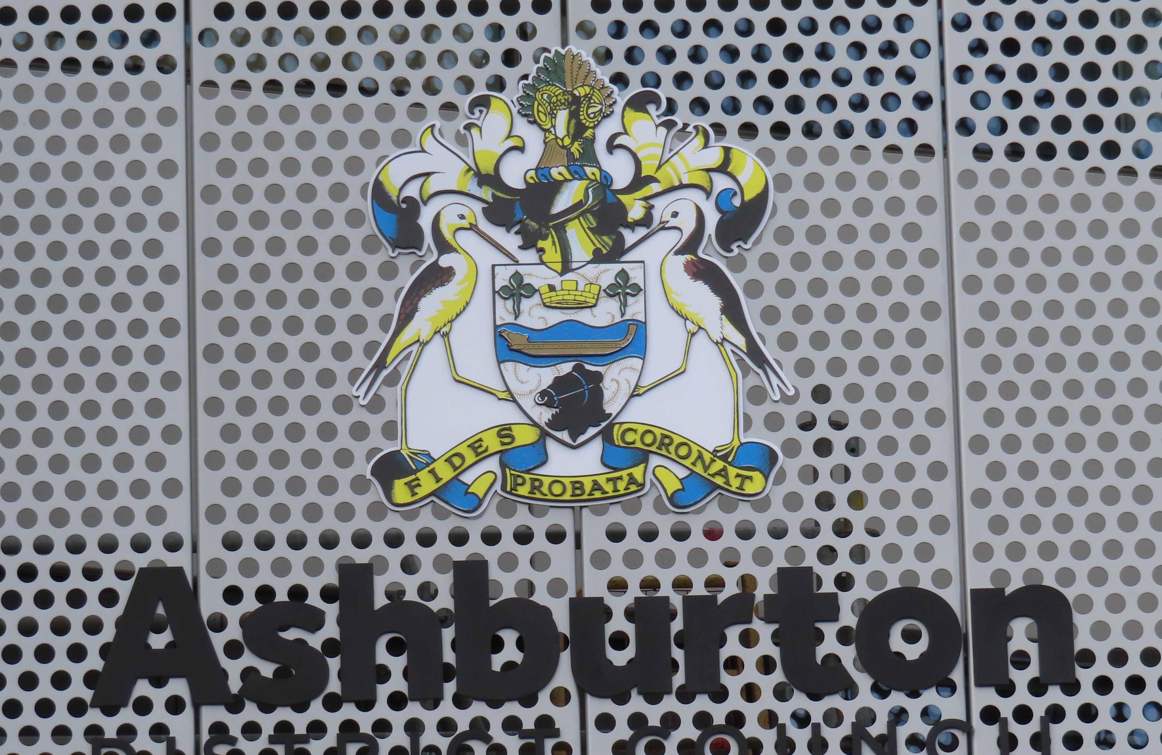 Coat of Arms Ashburton Borough