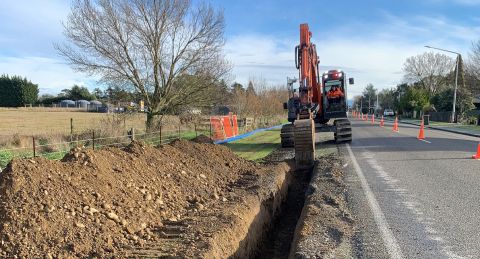 New Fairton water pipeline nears completion
